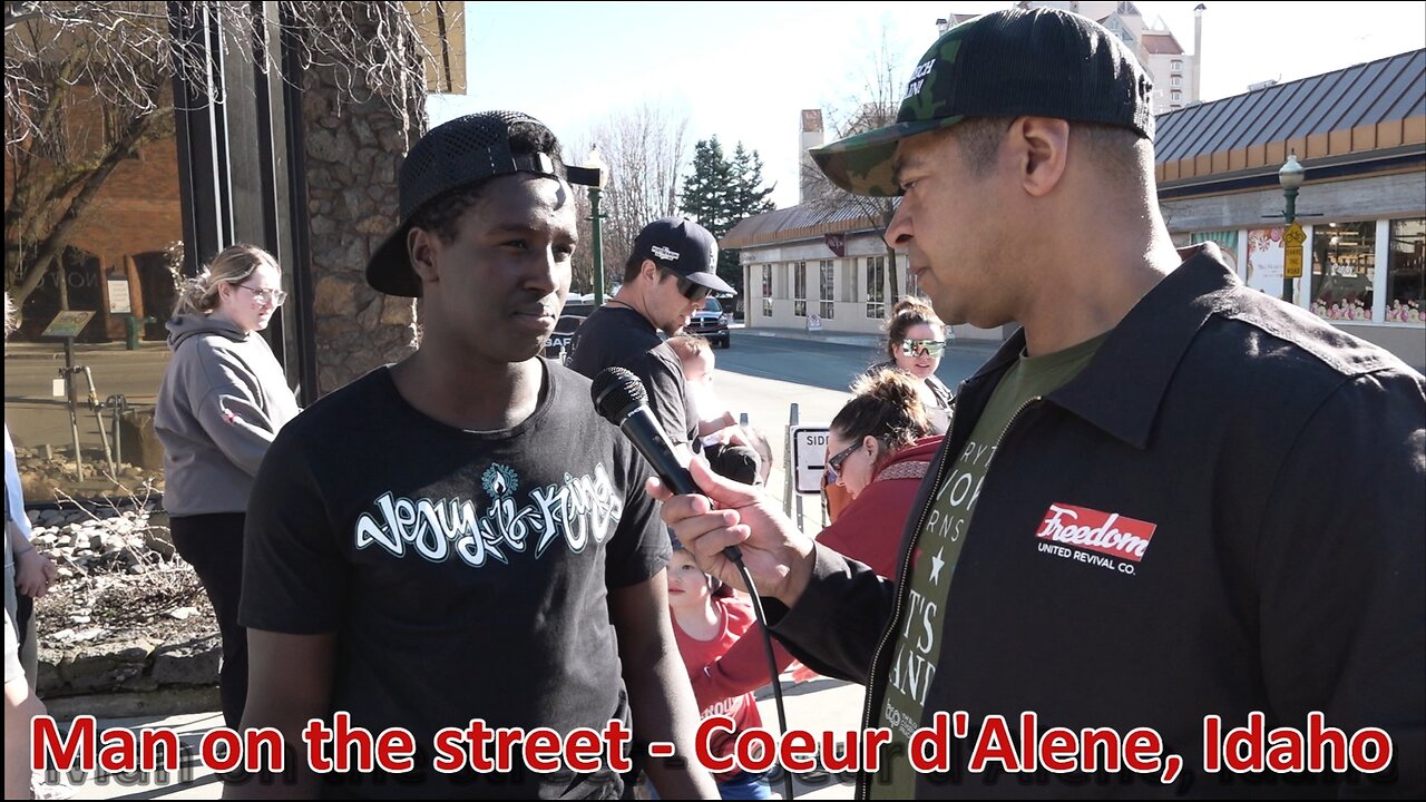 Man On The Street in Coeur D'Alene, ID @universityofutah #basketball #video #share #news #story