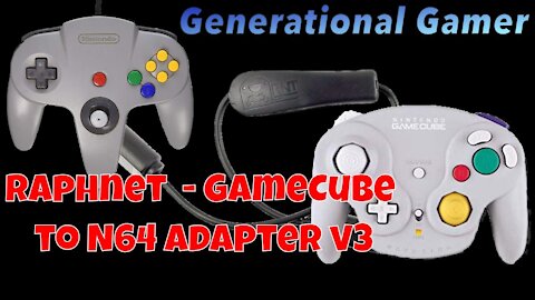 Raphnet - Nintendo GameCube Controller to N64 adapter v3 - Retro Gaming At Its Finest