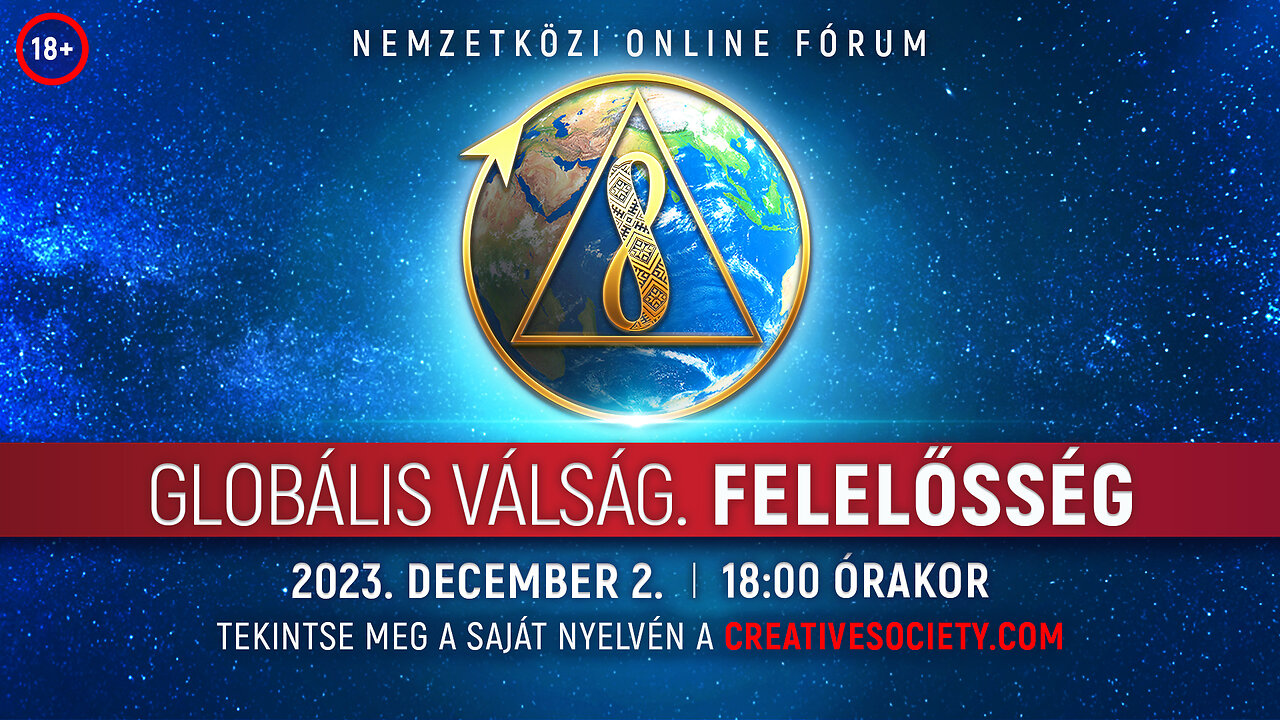 Globális válság. Felelősség | Nemzetközi online fórum. 2023. december 2.