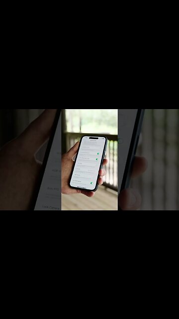 This Iphone 15 Setting Gives You Better Video Quality!