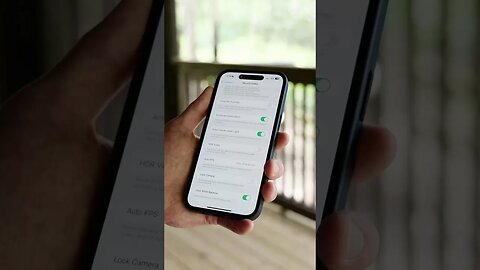 This Iphone 15 Setting Gives You Better Video Quality!