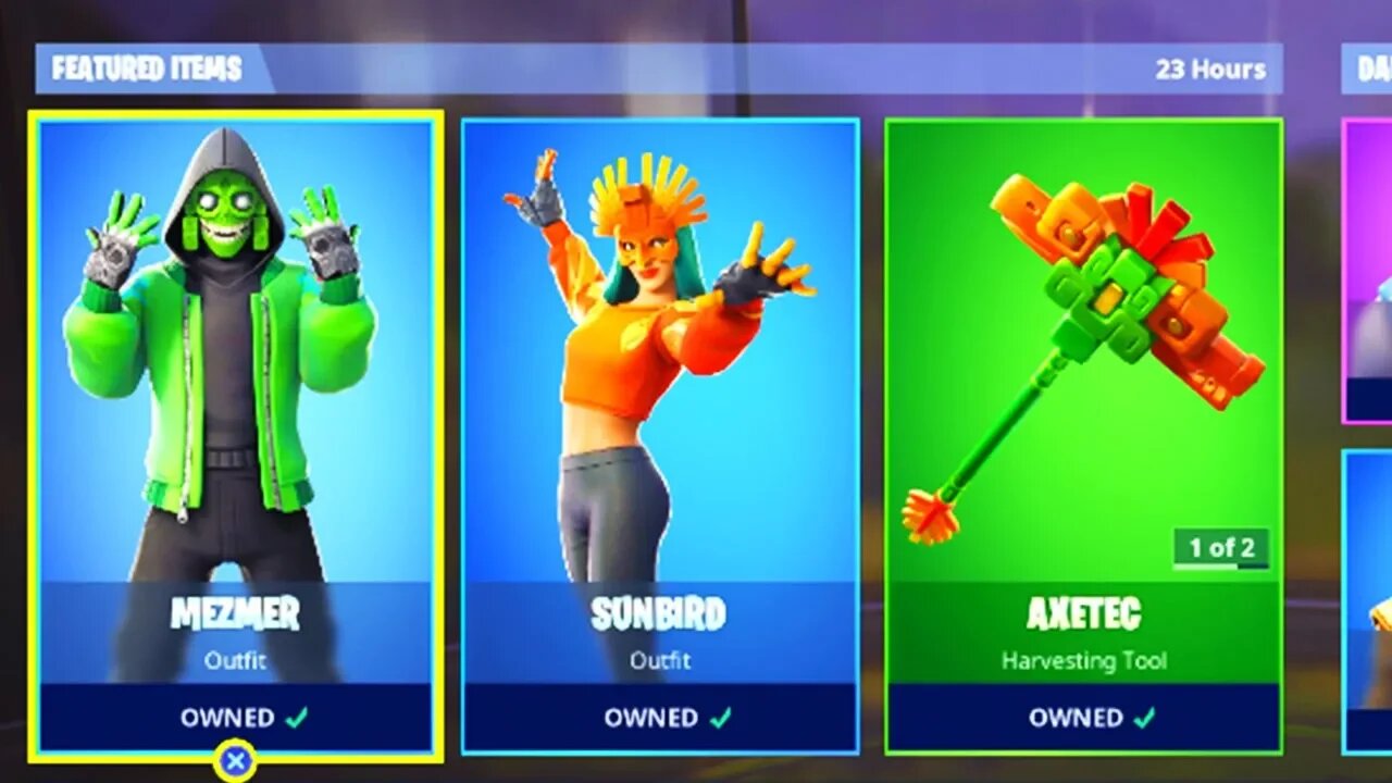 The NEW SKINS in Fortnite..
