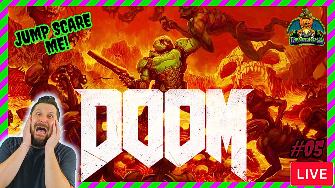 Doom (2016) | Jump Scare Alerts On | 1st Time Playthrough #05