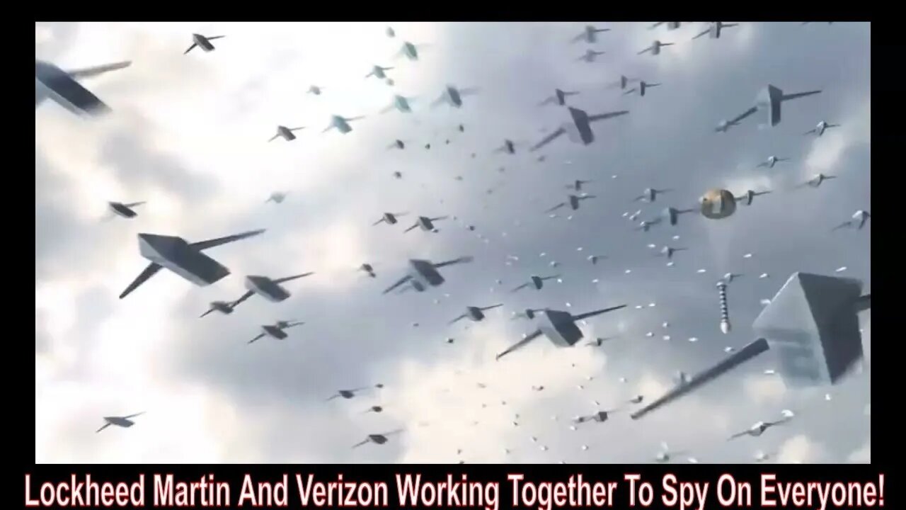 Lockheed Martin And Verizon Working Together And Flying 5G Intelligence Gathering Drones!