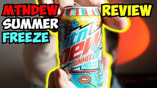 MTN DEW SUMMER FREEZE Soda Review