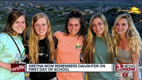 Gretna mother remembers daughter on first day of school