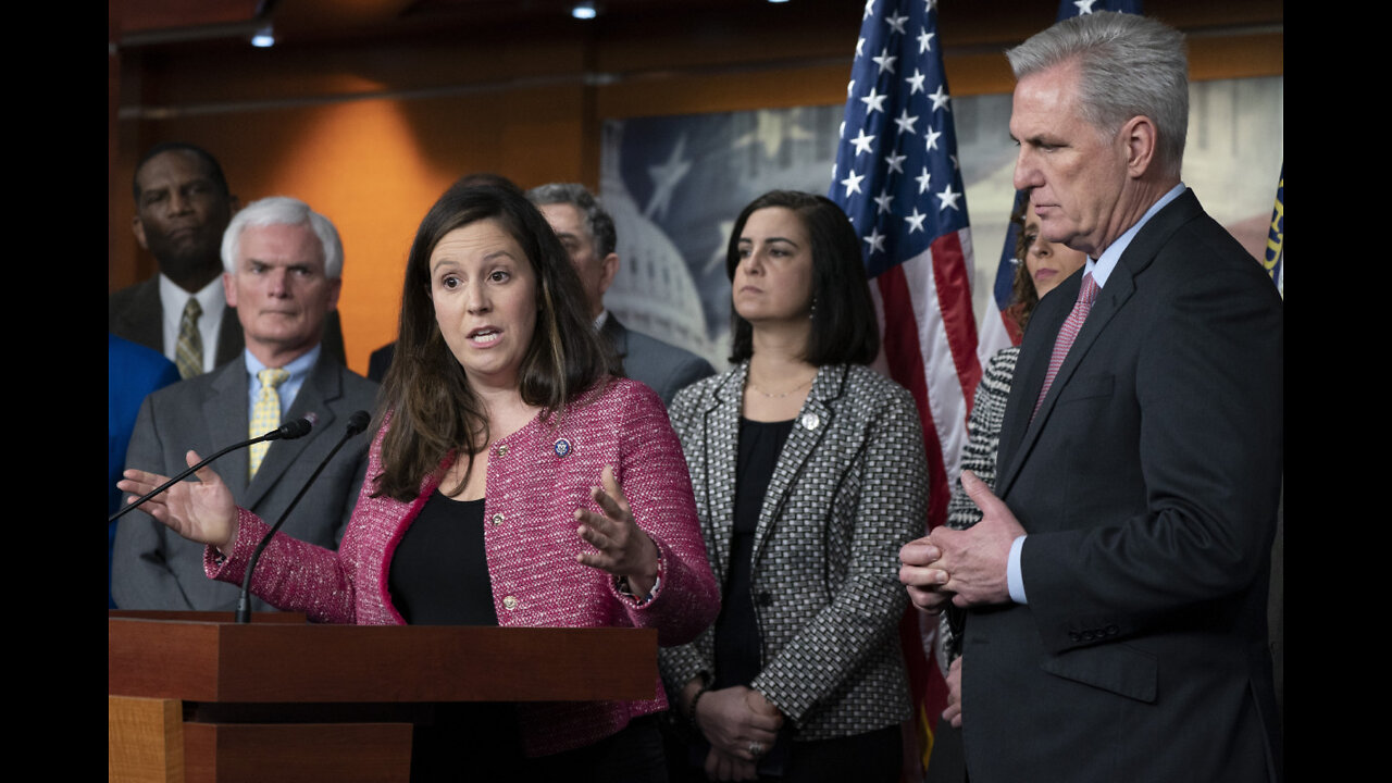 Rep. Stefanik Denies Claims of Party Divisions; Blames Dems, Media