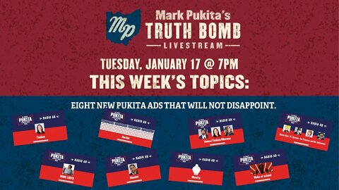 Mark Pukita's Truth Bomb - Commercial Reveal - 1/17/2022