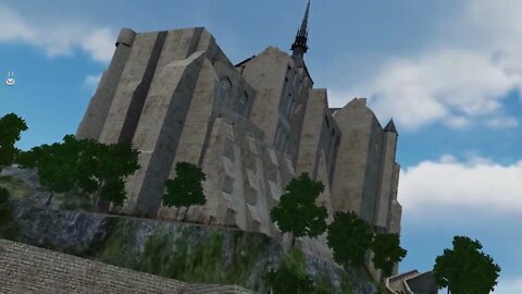 Landing a Mustang on that Castle on the coast of France - Digital Combat Simulator: Black Shark