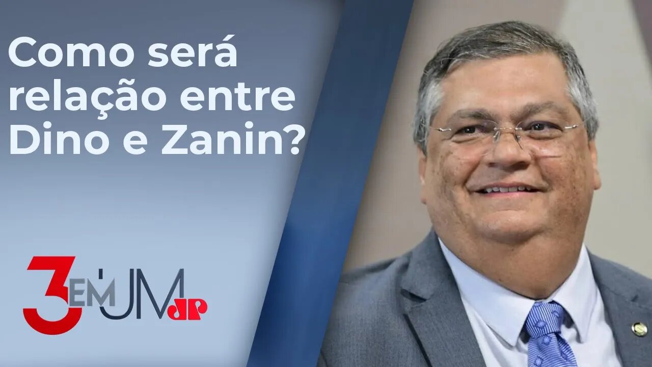 Flávio Dino faz elogio a Cristiano Zanin em posse no STF: “Tem muita coragem”