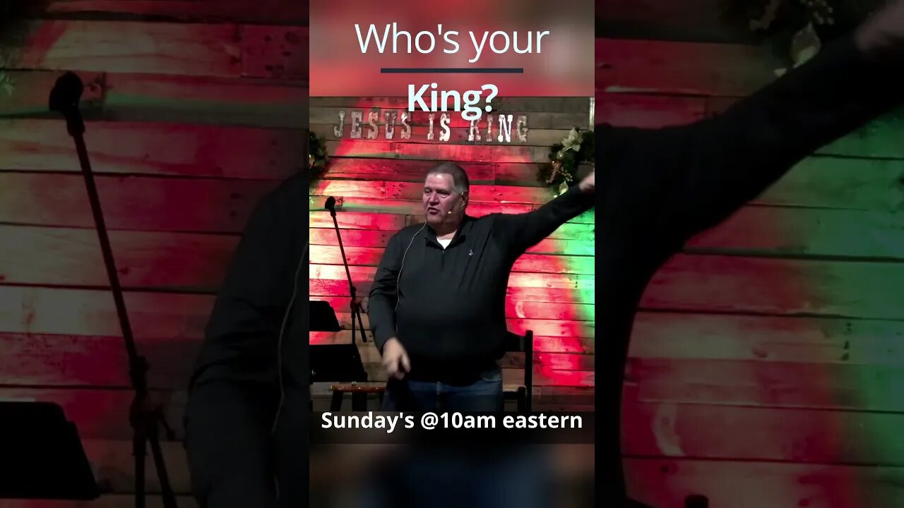 Have you chosen your king? #kingjesus #thekingiscoming #sundayservice #christmas2023 #choose