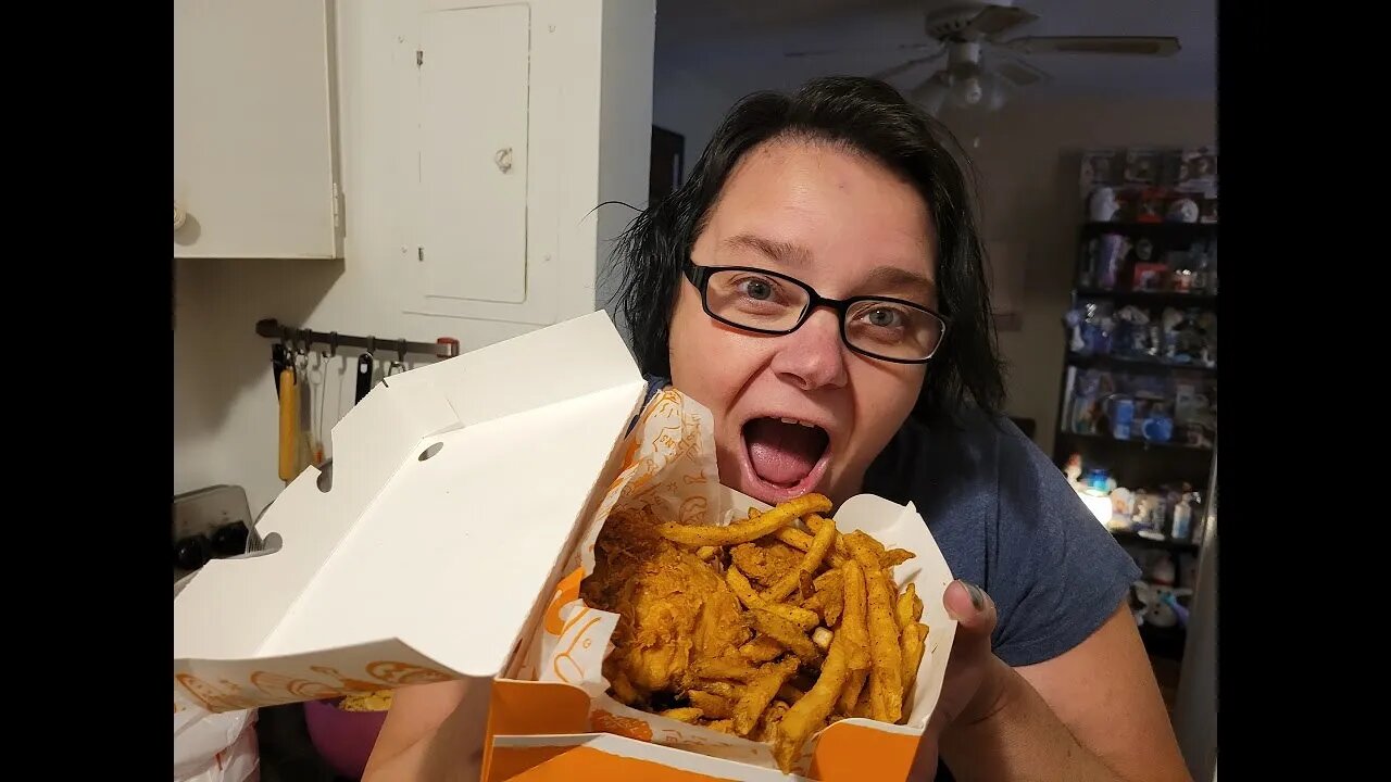 Popeyes Chicken and fries and yummy beer Mukbang asmr 🍗🍟🍺