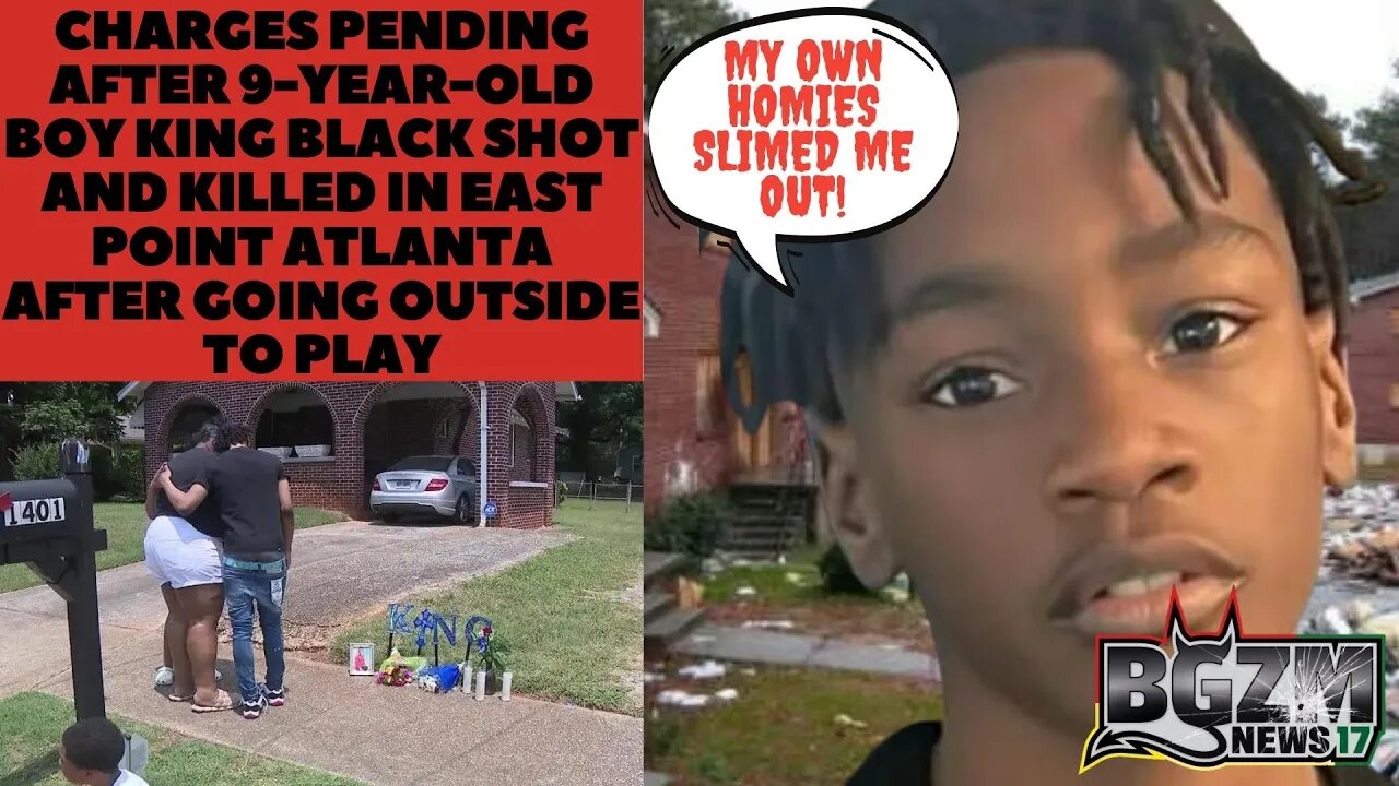 9-year-old boy King Black shot and killed in East Point Atlanta After Going Outside To Play