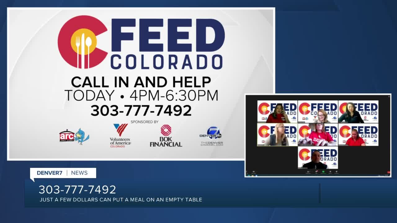 Just a Few Dollars Can Put a Meal on An Empty Table: Feed Colorado Food Drive 2021