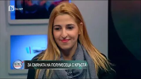Иранката Захра Обичам България Bibliata TV LIVE