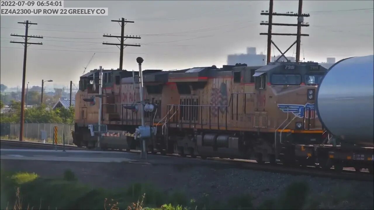 NB Wind Turbine Tower at Greeley, CO on July 9, 2022 #steelhighway