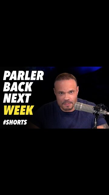 Parler back online Monday "fingers crossed" - Bongino #SHORTS