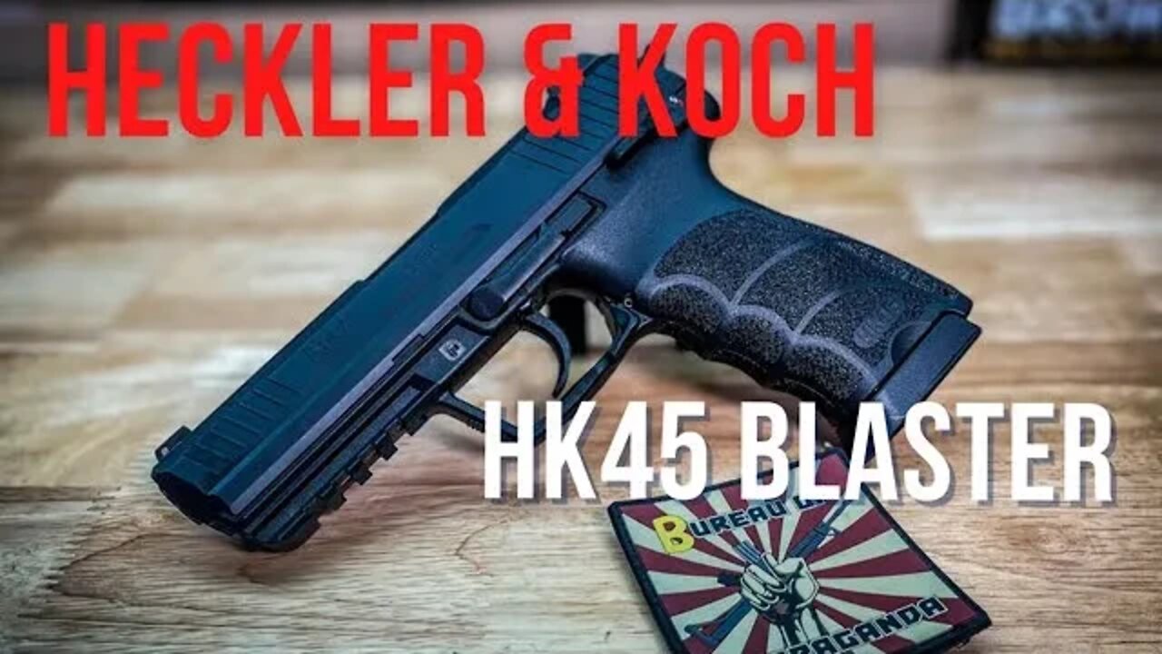 HK45 Blaster #shorts #hk #hecklerandkoch