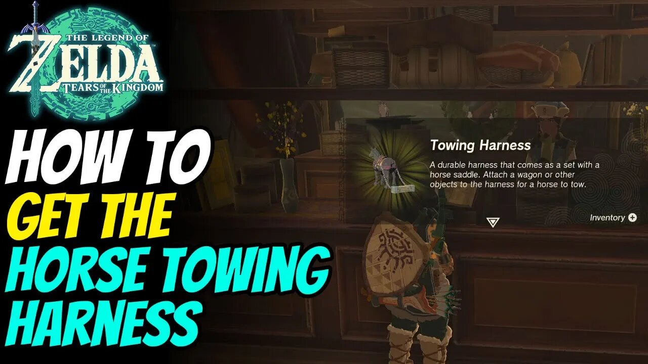 How to Get The Horse Towing Harness | The Legend of Zelda: Tears of the Kingdom