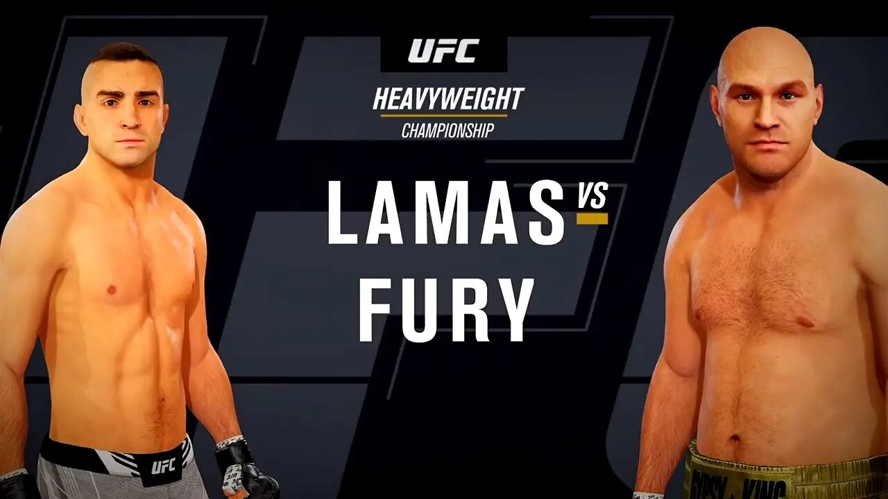 EA Sports UFC 4 Gameplay Tyson Fury vs Ricardo Lamas