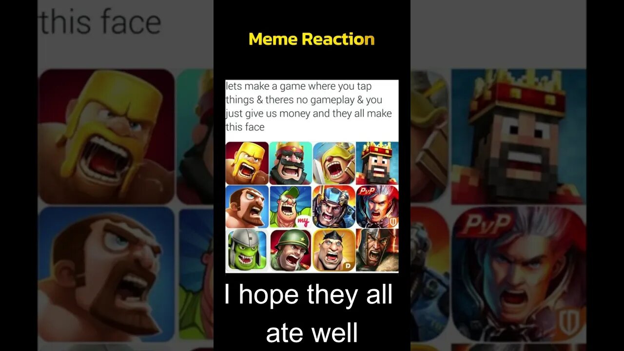 We're all gamers here - Meme Reaction 22 #shorts #gamingmemes