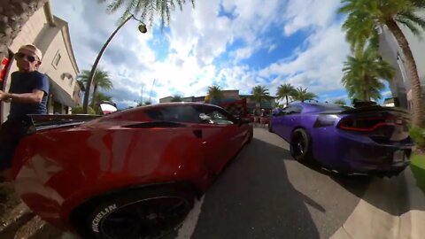 2016 Chevy Corvette ZO6 - Promenade at Sunset Walk #carshow #insta360