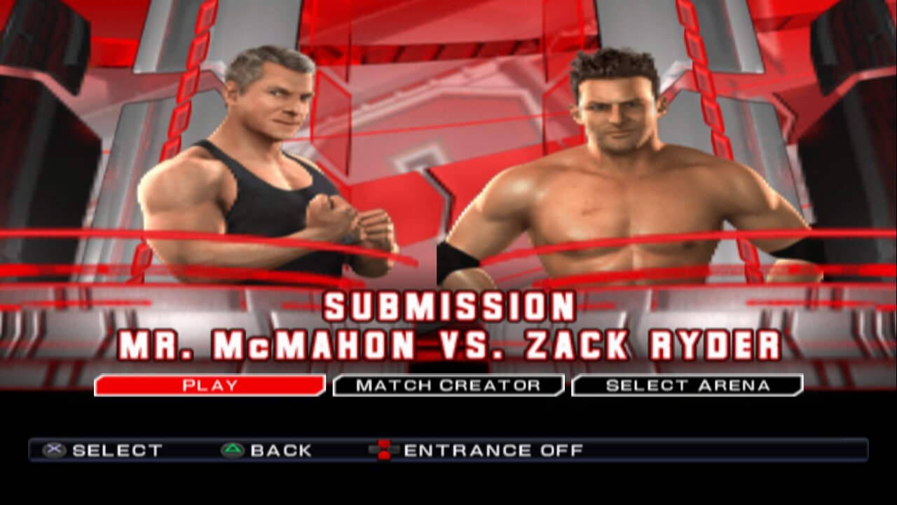 WWE SmackDown vs. Raw 2011 Mr. McMahon vs Zack Ryder