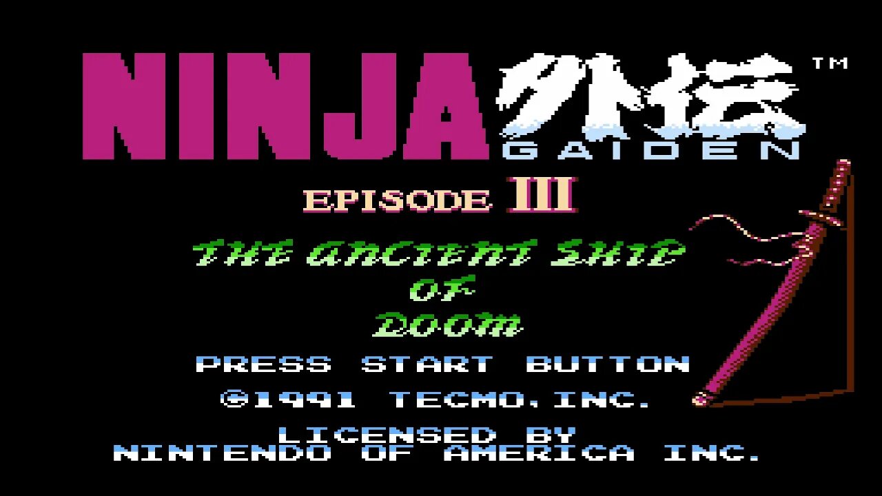 Ninja Gaiden III: The Ancient Ship of Doom (Full Game) [NES]