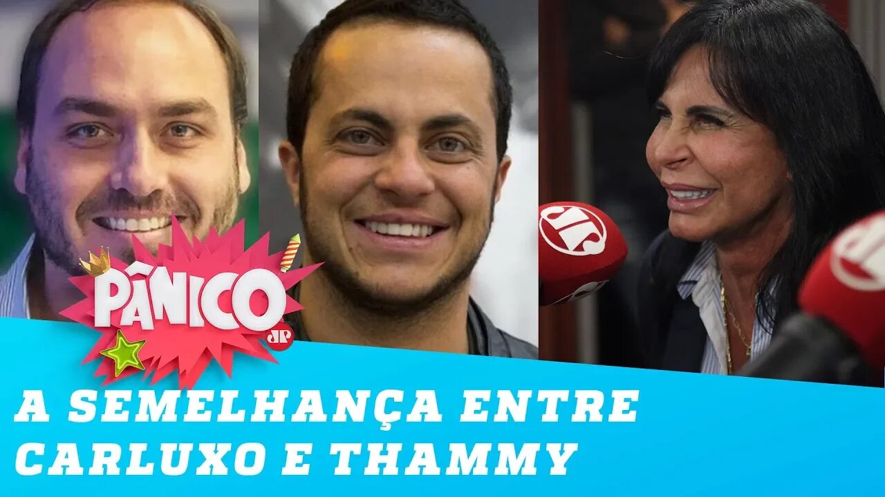 Gretchen diz que CARLOS BOLSONARO e THAMMY são muito parecidos