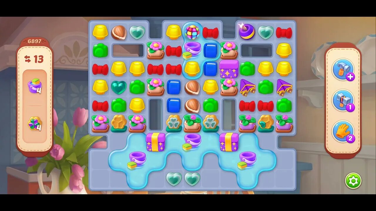 Playrix Homescapes Gameplay Walkthrough Level 6897