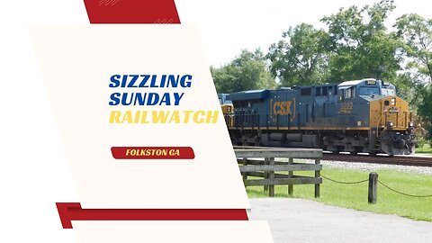 Folkston Train 4PM 8/6 dash cam