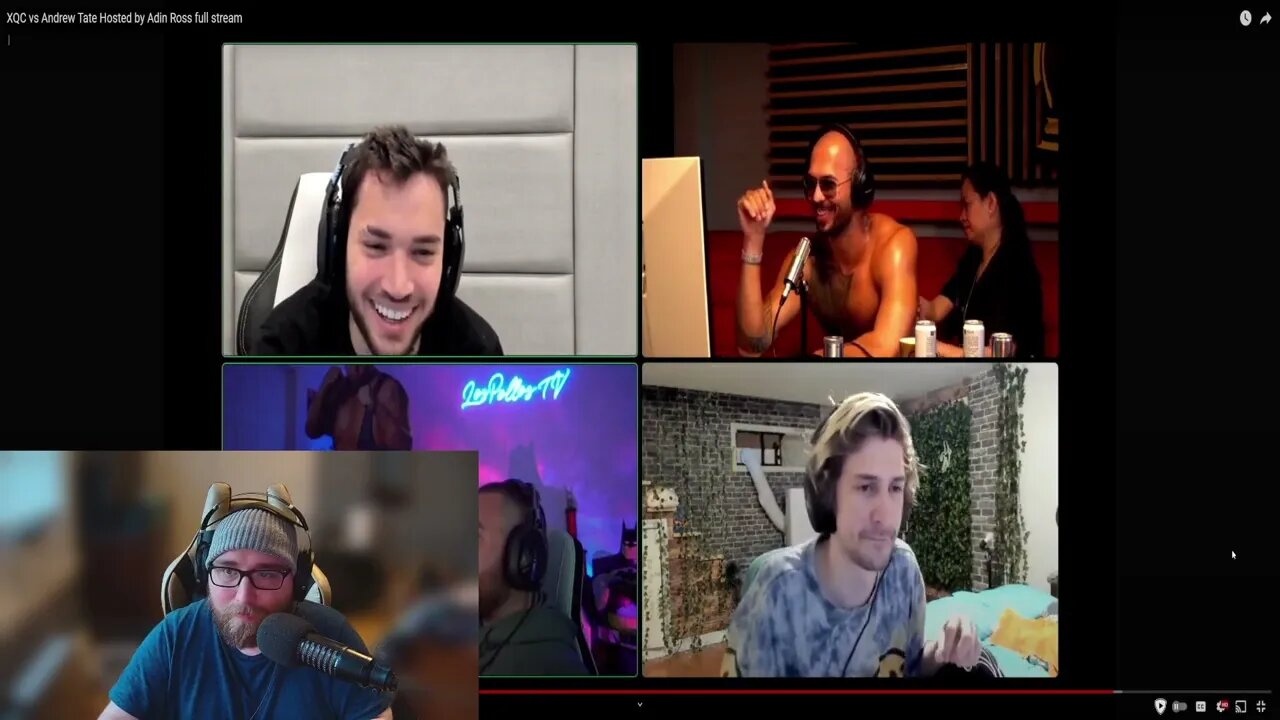 Reaction to XQC vs Andrew Tate Debate. Can men and women be friends?