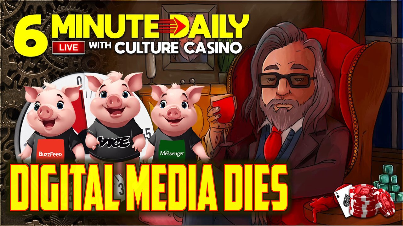 Vice Media is DEAD - 6 Minute Daily - Every weekday - February 23rd