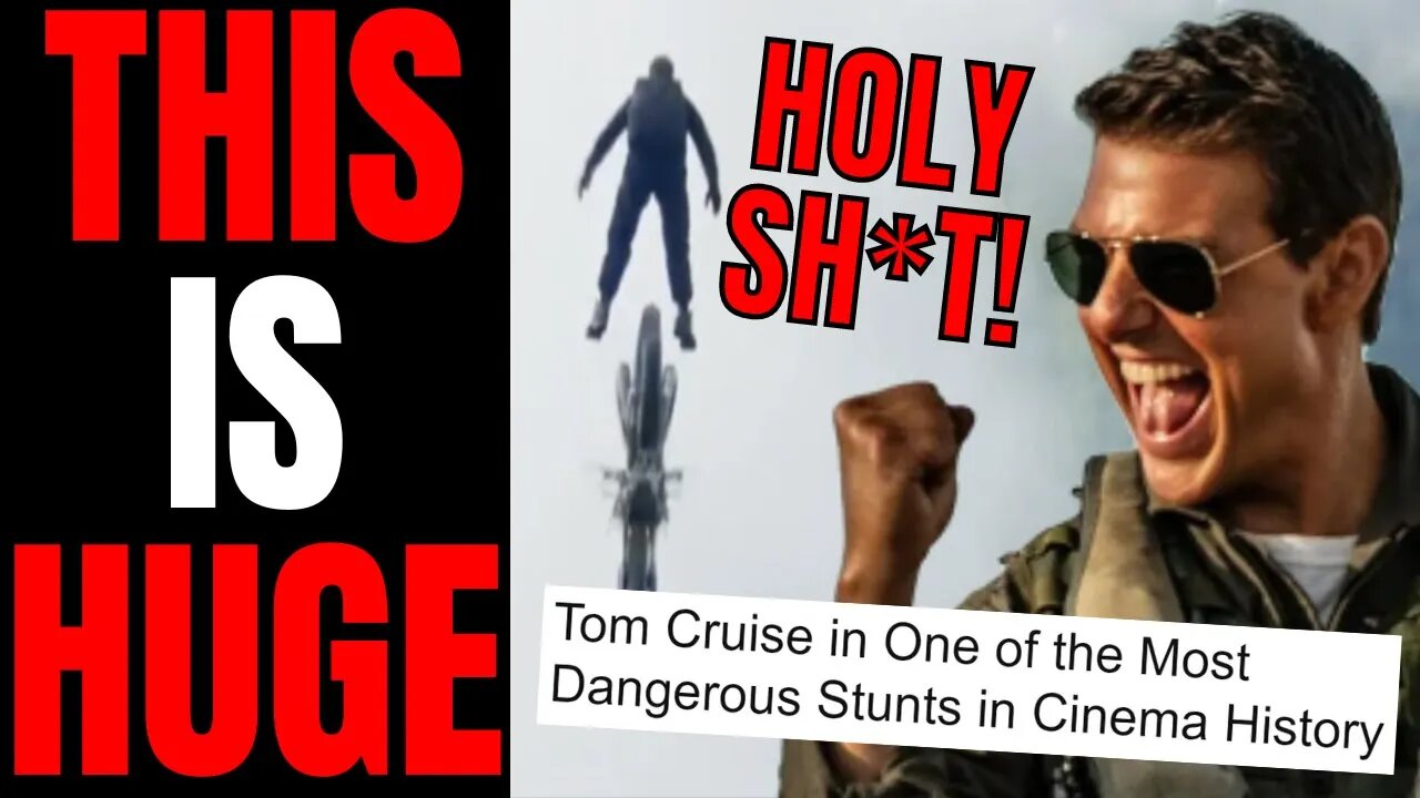 Tom Cruise Puts Woke Hollywood To SHAME In Viral Video | Goes To INSANE LEVEL For Biggest Stunt EVER