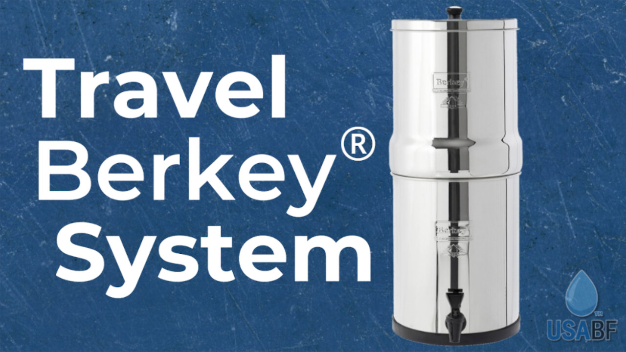 Travel Berkey® System (1.5 gal.), USA Berkey Filters