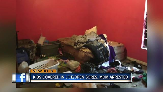 Florida woman arrested after six kids covered in lice, open sores found living in 'deplorable' home