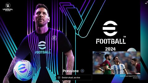 EFootball 2024 - PS4 Argentina VS Portugal - Messi VS Cristiano Ronaldo