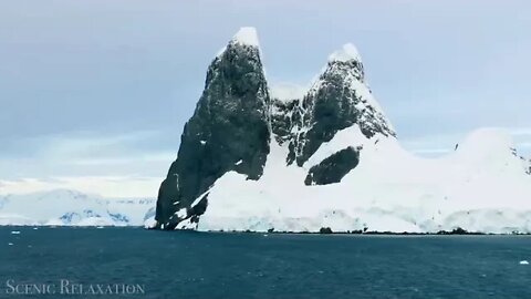 3 ~~~ Antarctica 4K Scenic Relaxation Film With Calming Music