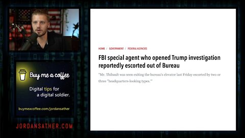 FBI Cleanup? Agent Who Opened Trump Investigation & Censored Biden Laptop Escorted out of FBI HQ!