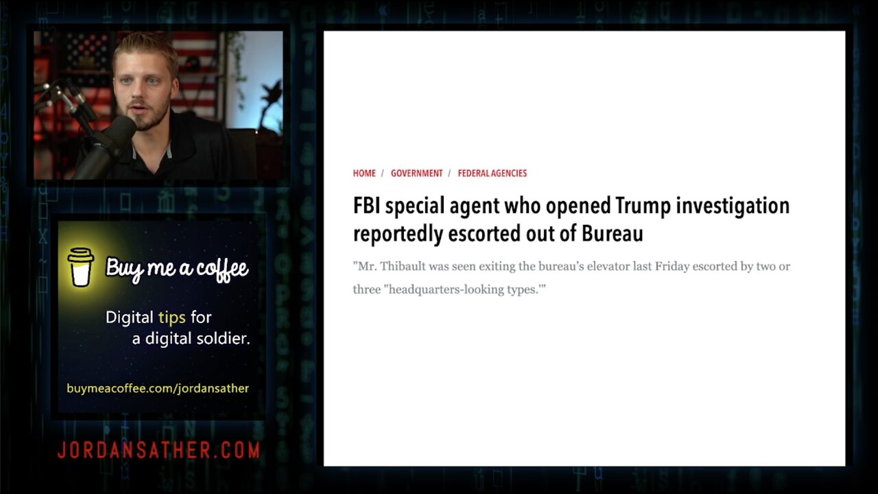 FBI Cleanup? Agent Who Opened Trump Investigation & Censored Biden Laptop Escorted out of FBI HQ!