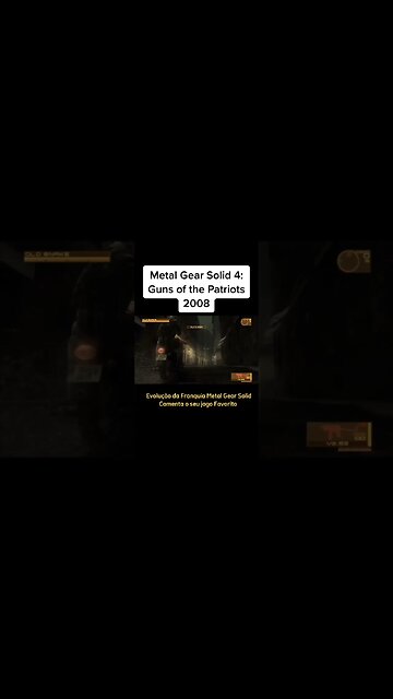 Evolução da Franquia #metalgearsolid