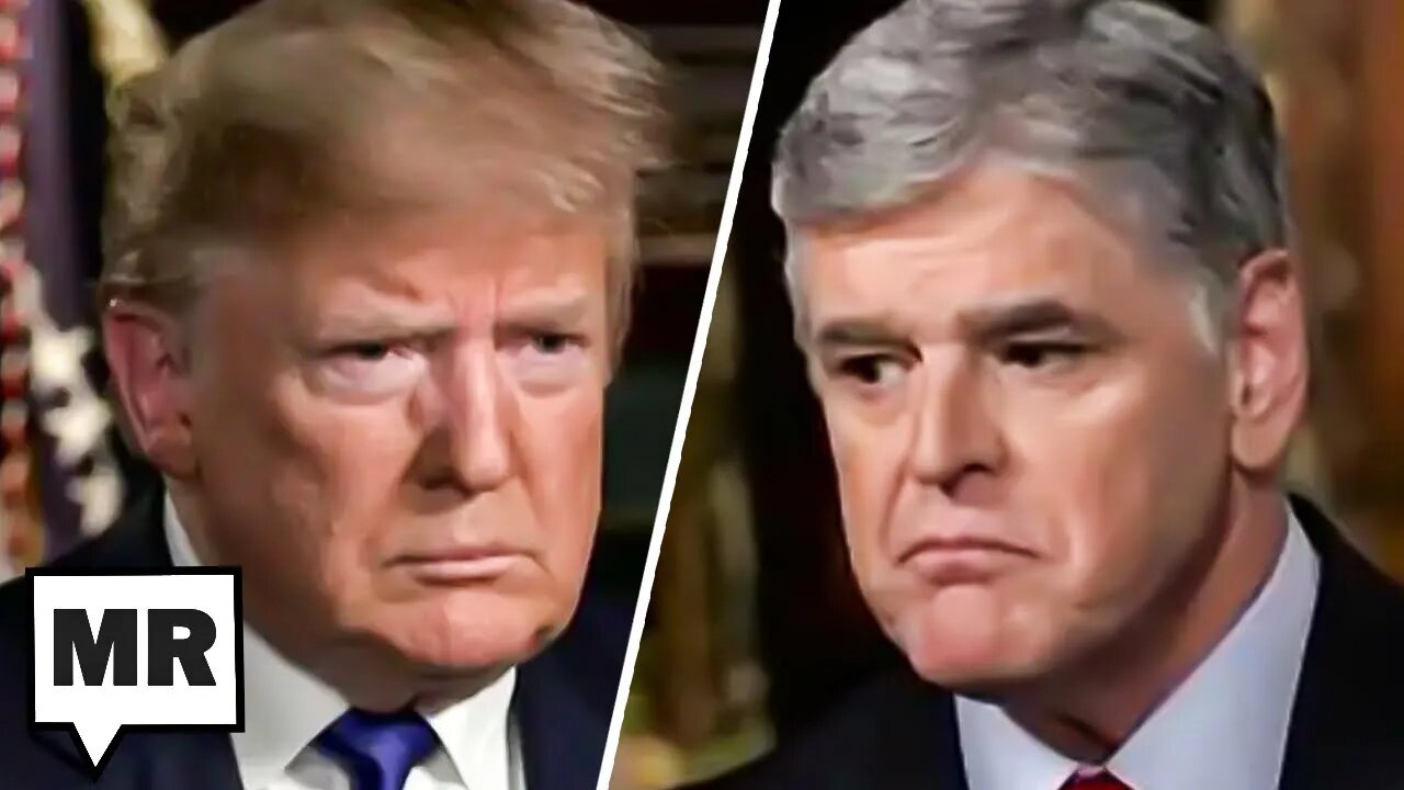 Hannity STRUGGLES Convincing Trump To Condemn Putin