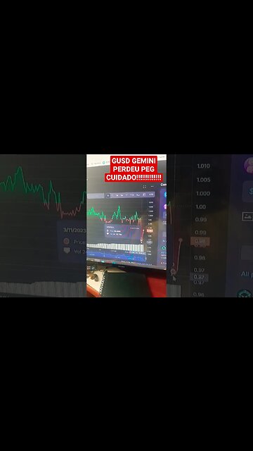 DOLLAR GEMINI PERDE PEG E AUMENTA A CRISE NAS CRIPTOS.