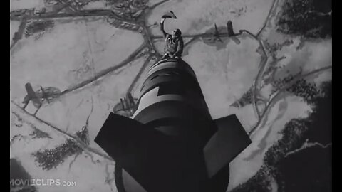 Dr. Strangelove Movie CLIP. Major Biden Rides the Bomb (1964) Joe Biden as Slim Pickens.