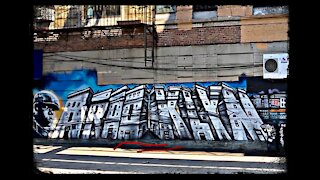 Graffiti Art In Brooklyn New York: Myrtle Av Off Broadway [Pt. 2][Bed Stuy] #GraffitiSoup Ep. 39