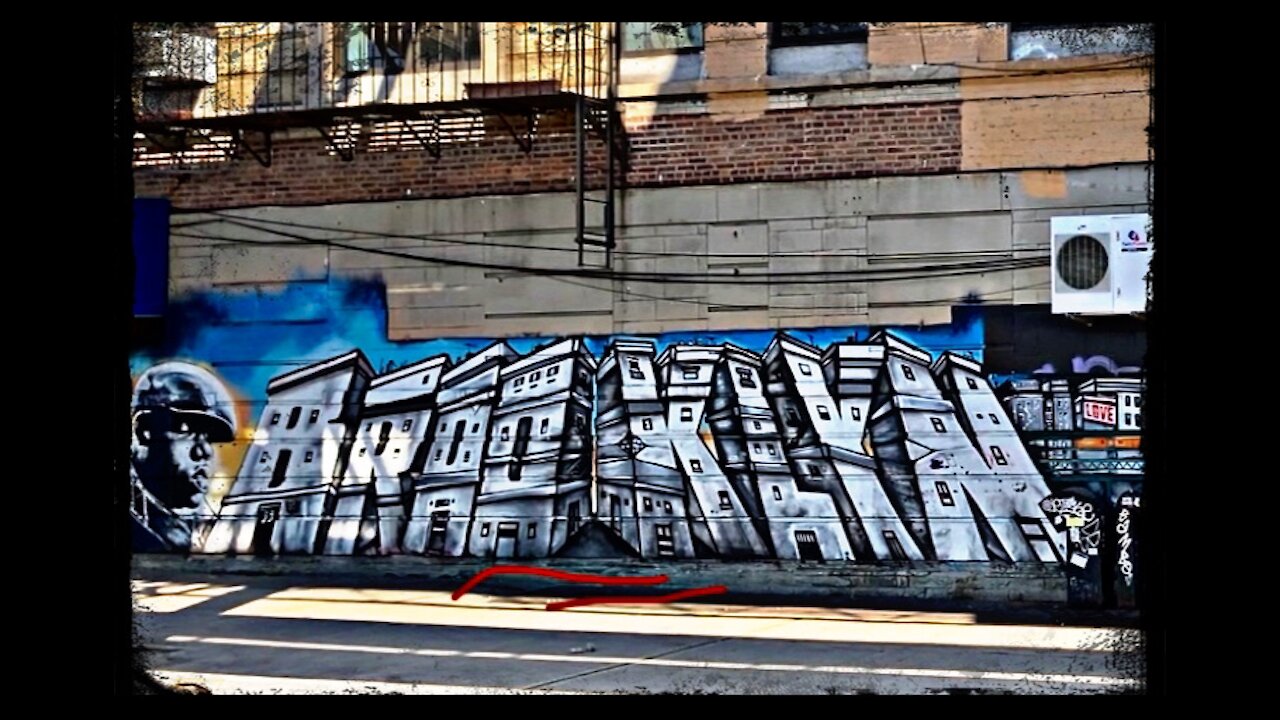 Graffiti Art In Brooklyn New York: Myrtle Av Off Broadway [Pt. 2][Bed Stuy] #GraffitiSoup Ep. 39