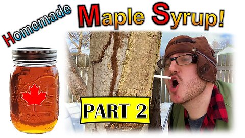 Cheap Canadian Maple Syrup (Part 2 - Boiling and Fresh Maple Coffee!)