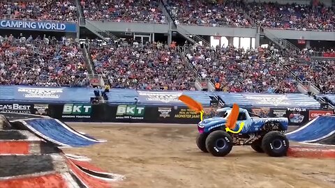 Crazy Monster Truck Freestyle Moments | Monster Jam highlights 2020 | Woa Doodles Funny Videos