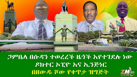 ጋምቤላ በሱዳን ተወረረች ዜጎች እየተገደሉ ነው ዶክተር ኦፒዮ እና ኢንጅነር ኦባንግ በዘውዱ ሾው የቀጥታ ዝግጅት