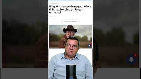 O visionário Olavo de Carvalho tinha razão, as FA nunca estiveram do lado do povo ( os comandantes )
